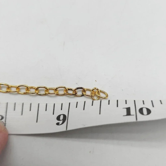 Stauer Eterno Bracelet With Blue Turquoise In Velvet Box 9.5 Total Length - Picture 7 of 8